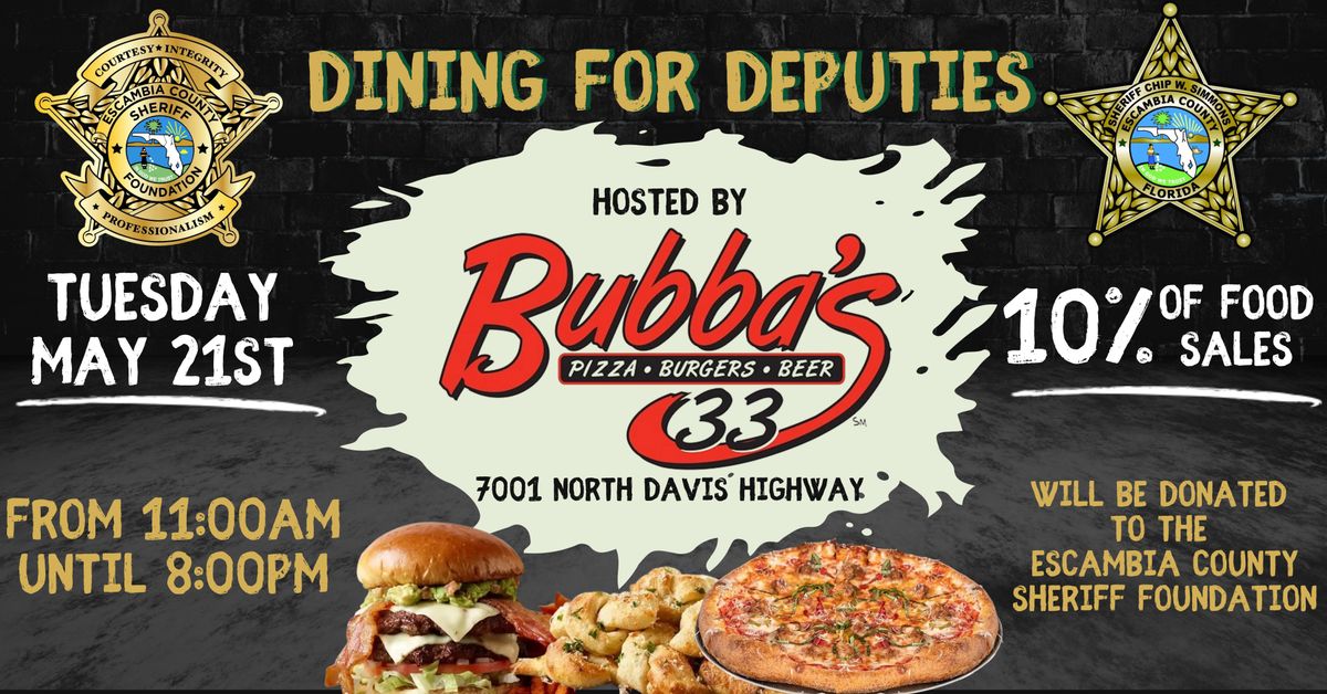 Dining for Deputies at Bubba's 33