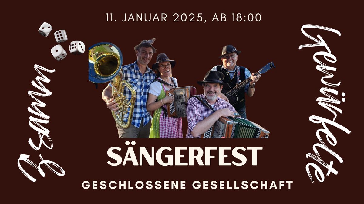 S\u00e4ngerfest - Geschlossene Gesellschaft