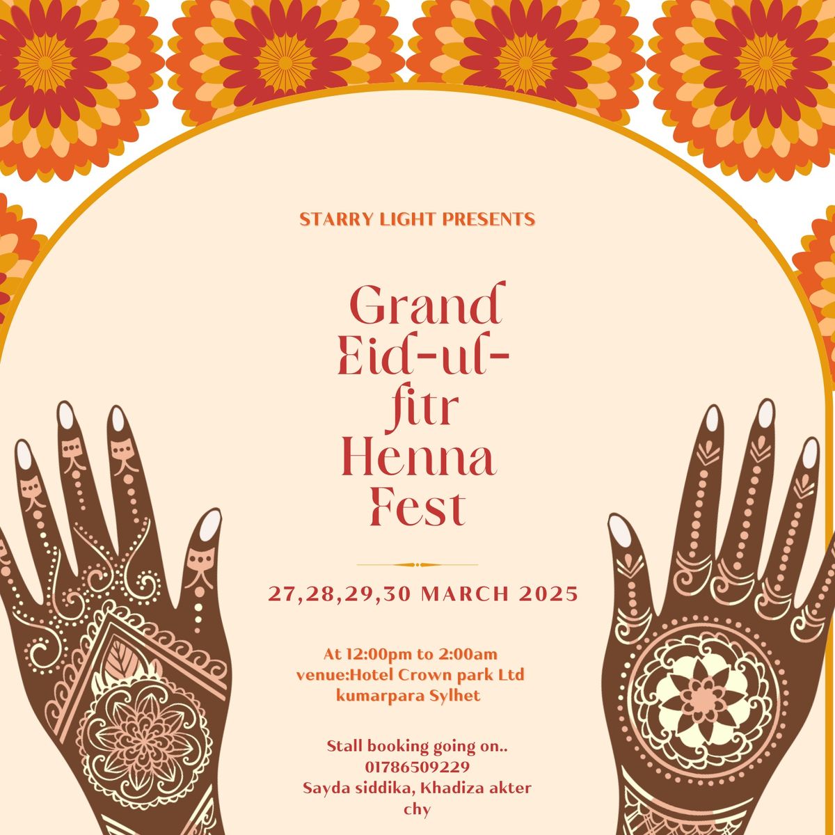 Grand Eid Henna Fest 2025