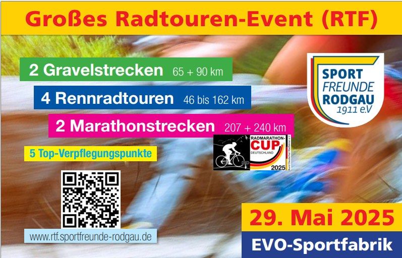 Gro\u00dfes Radtouren- Event (RTF)