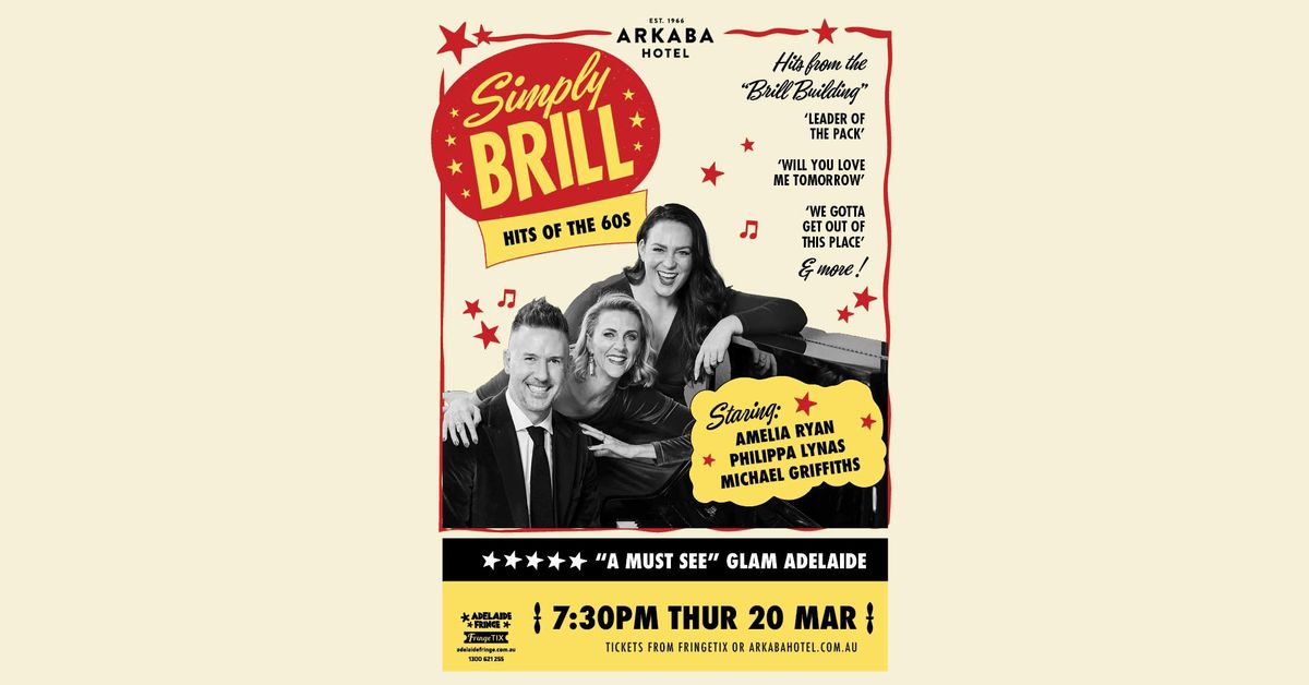 Simply Brill: Hits of The 60s | Adelaide Fringe