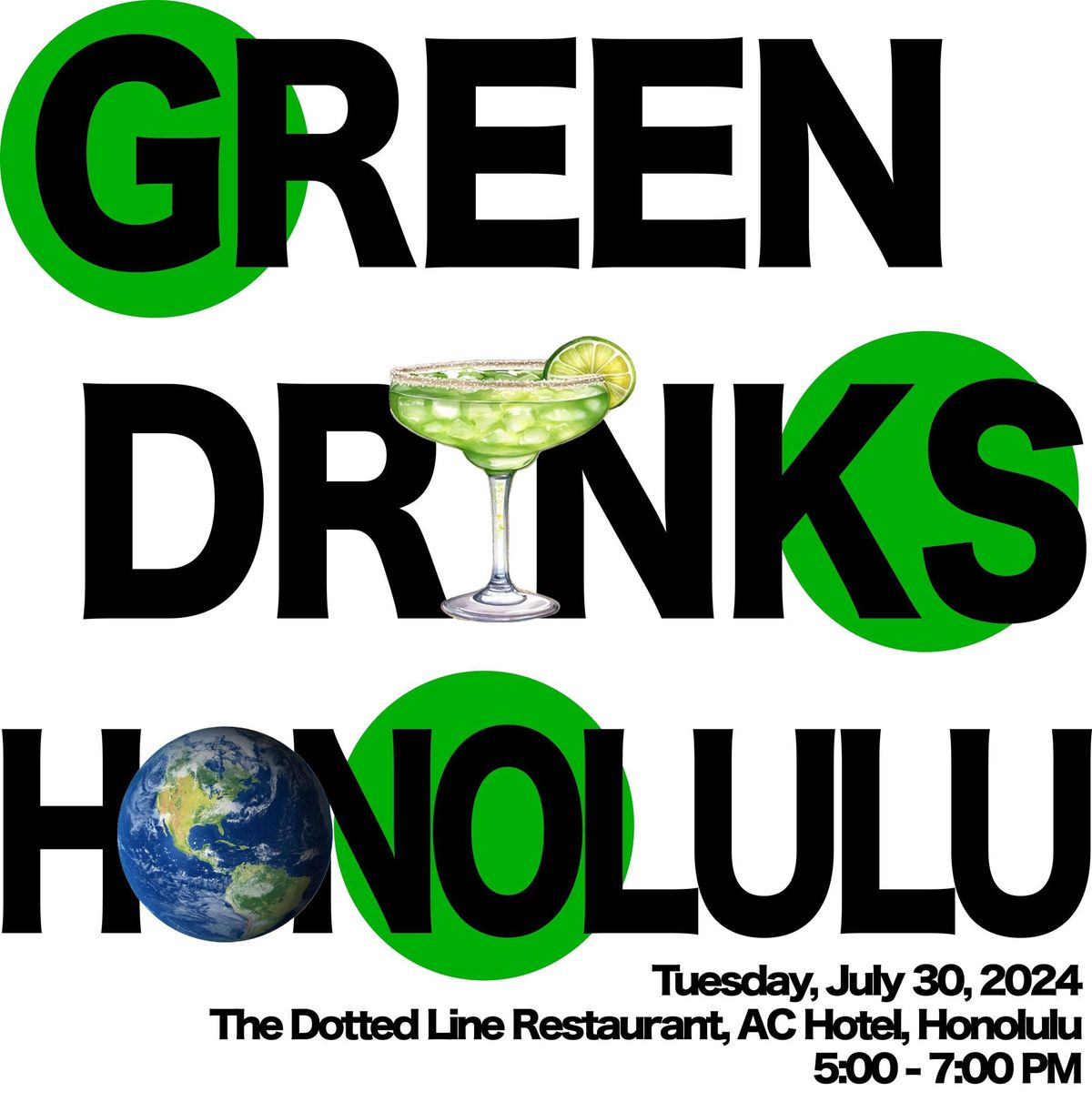 Green Drinks Honolulu at AC Hotel Downtown Honolulu