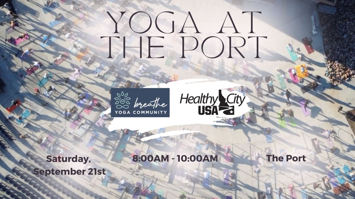 Yoga at the Port