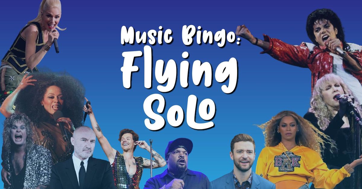 Flying Solo Music Bingo