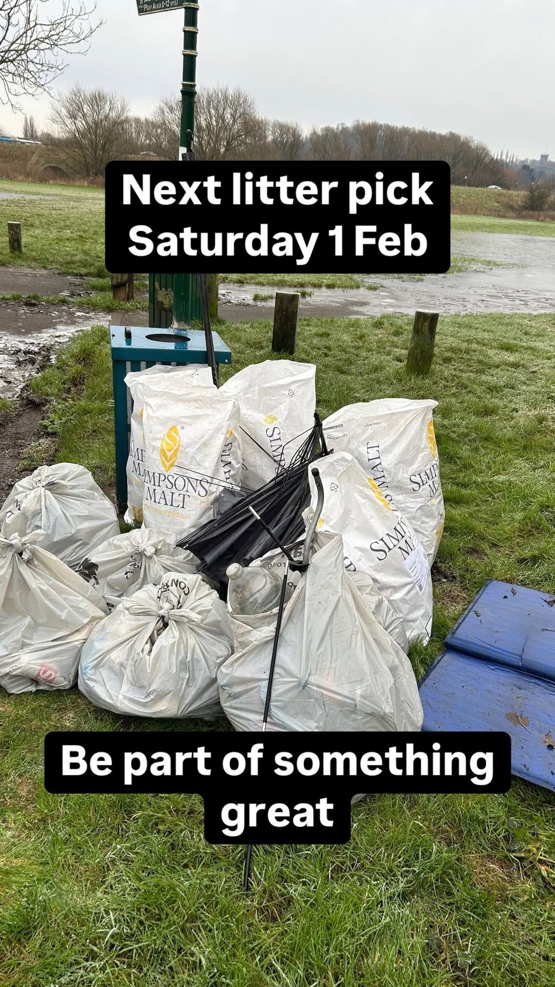 Washlands Litter pick 