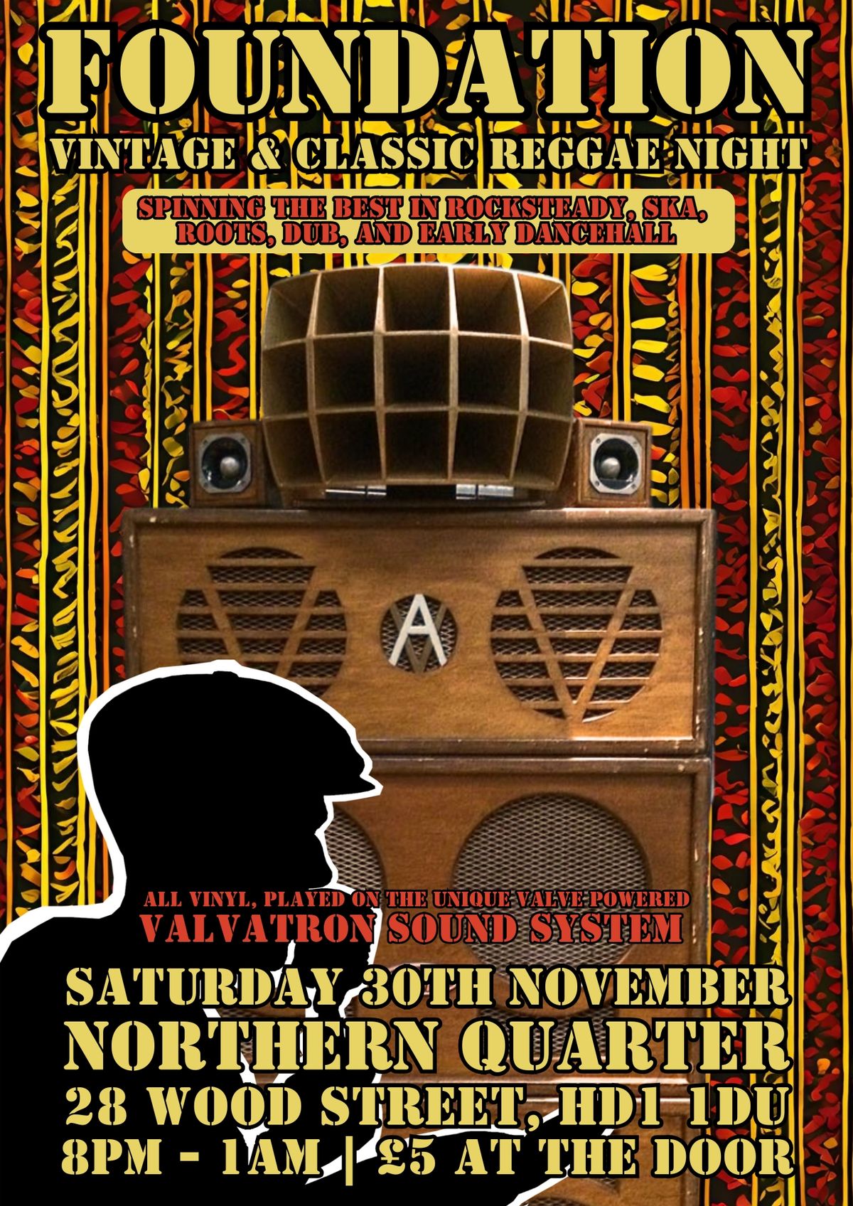 FOUNDATION vintage + classic Reggae.