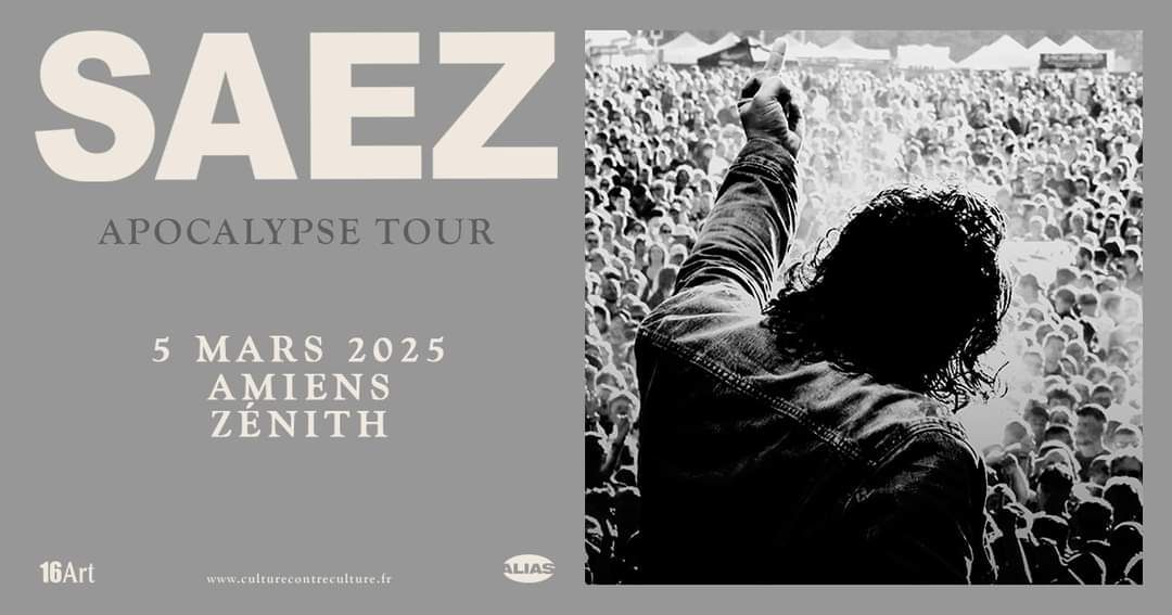 SAEZ - Concert - AMIENS