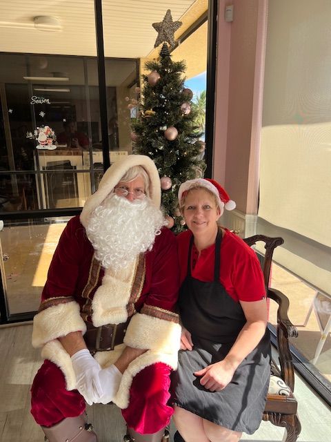 Santa's Visit to Zoe's Sweet Kitchen