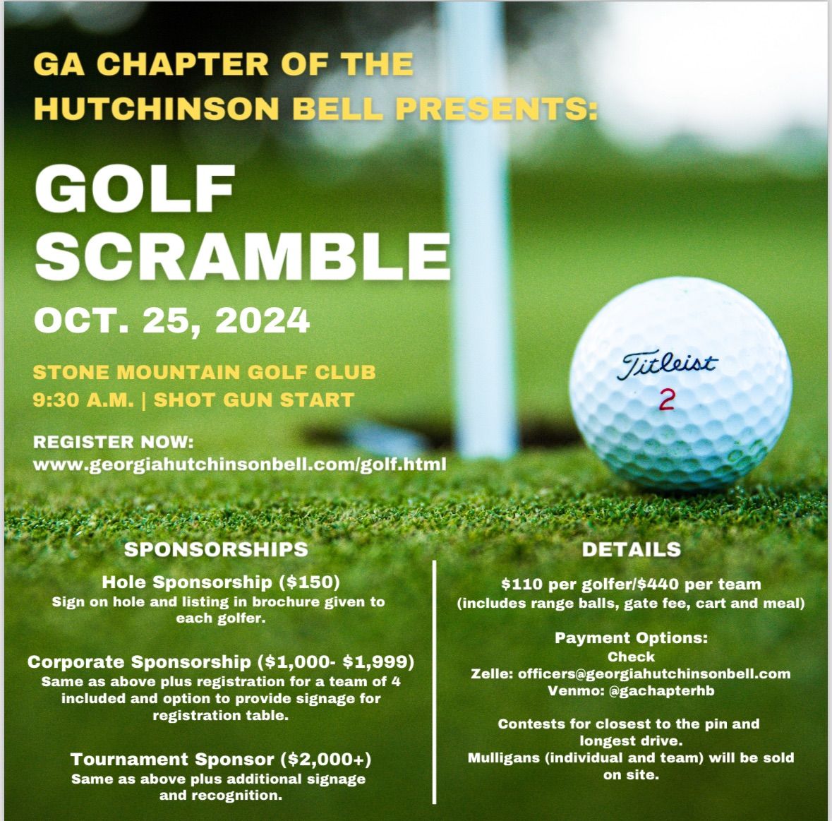 2024 Golf Scramble