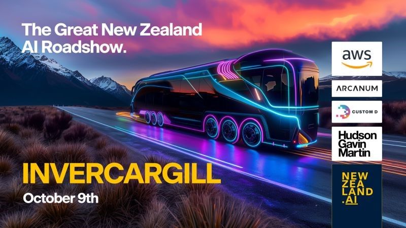 Highlights Reel of The Great New Zealand AI Roadshow