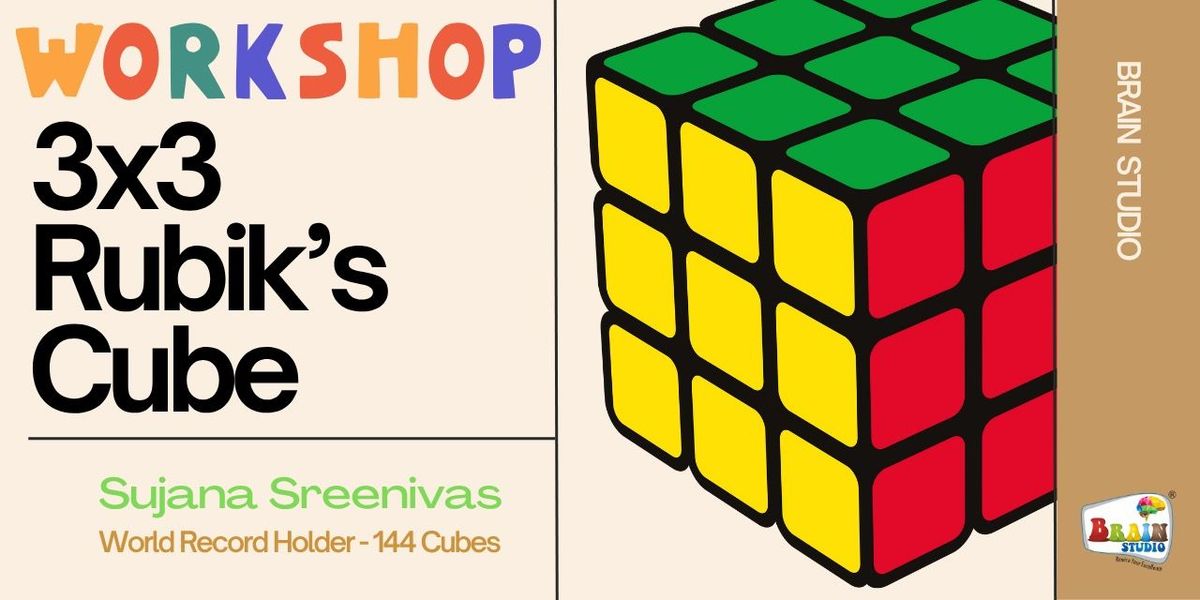 3x3 Rubik's Cube Workshop