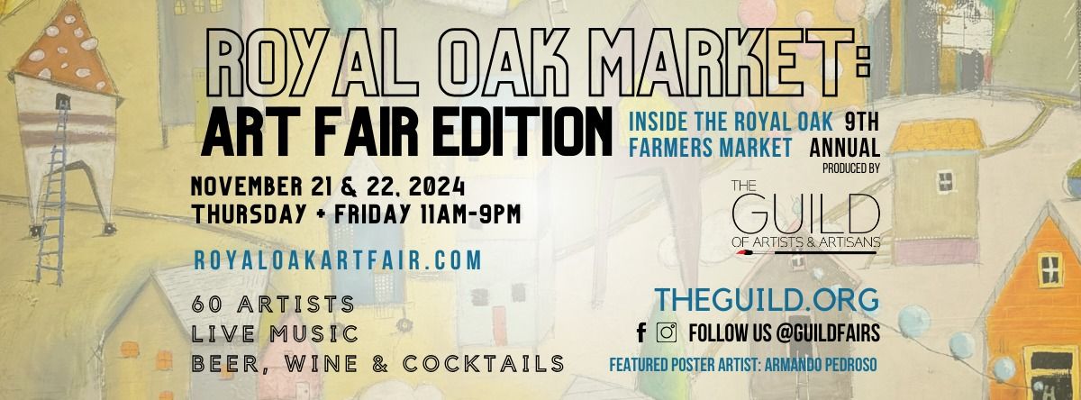 Royal Oak Market: Art Fair Edition 2024