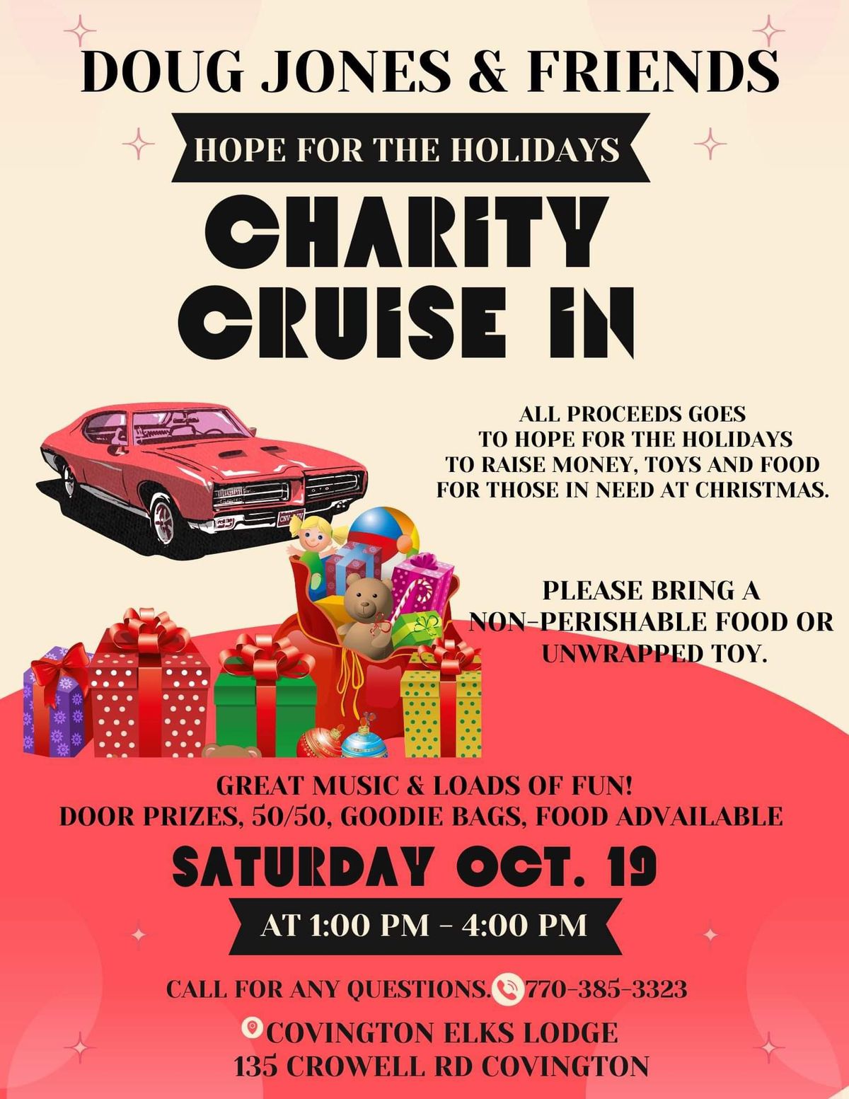 Charity cruise in