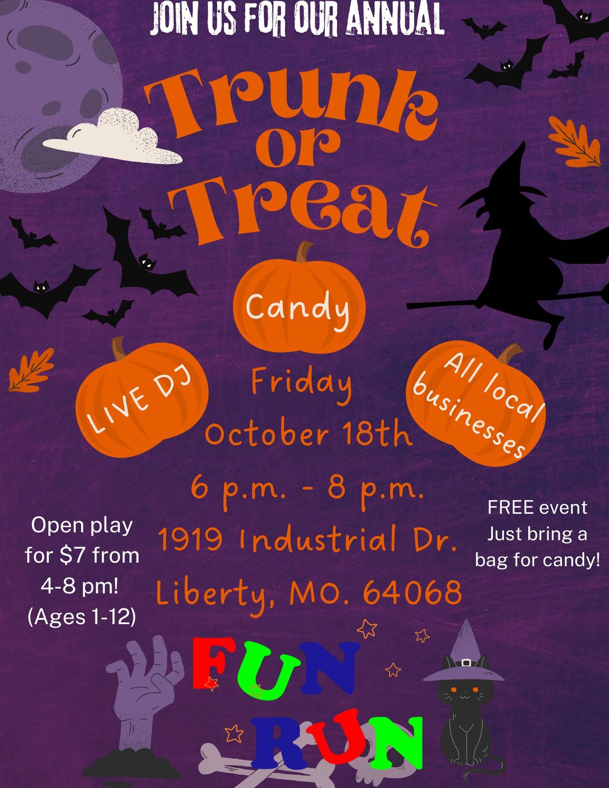 Annual TRUNK OR TREAT 