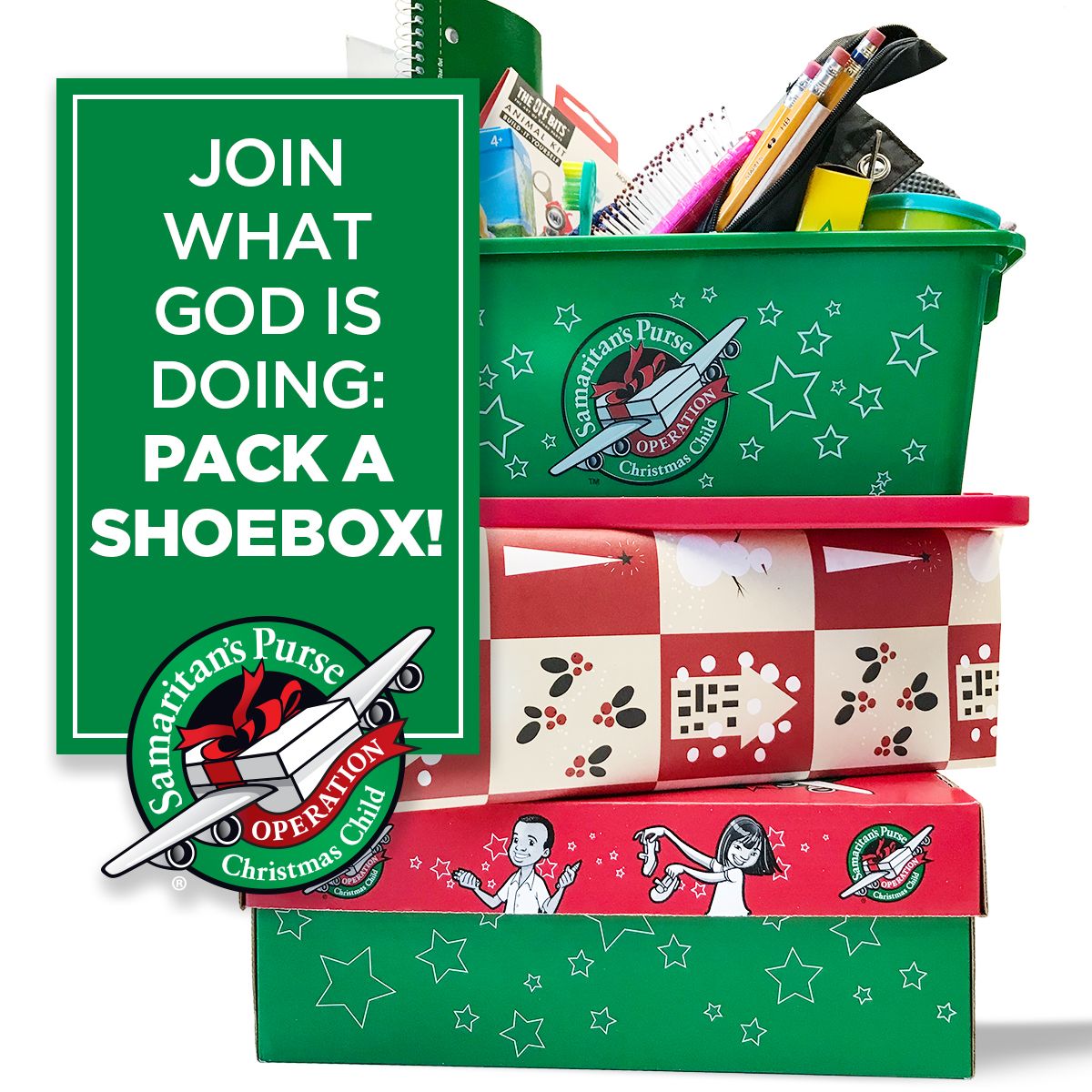 Christmas Shoe Boxes - until November 24th