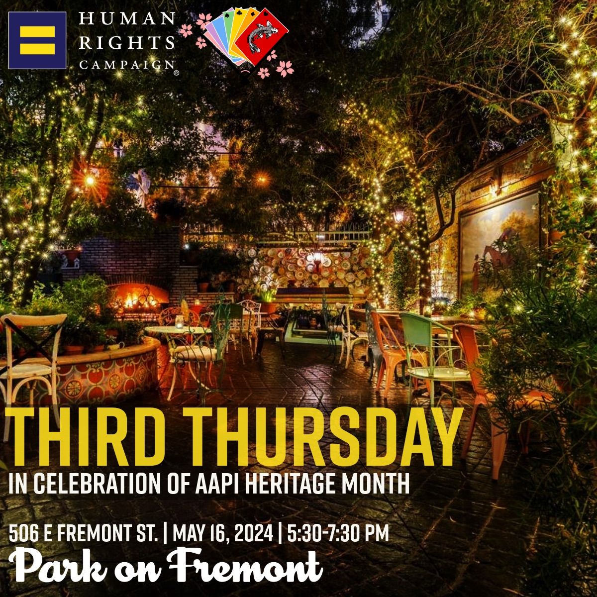 HRC Las Vegas Third Thursday in Celebration of AAPI Heritage Month with SNAPIQS