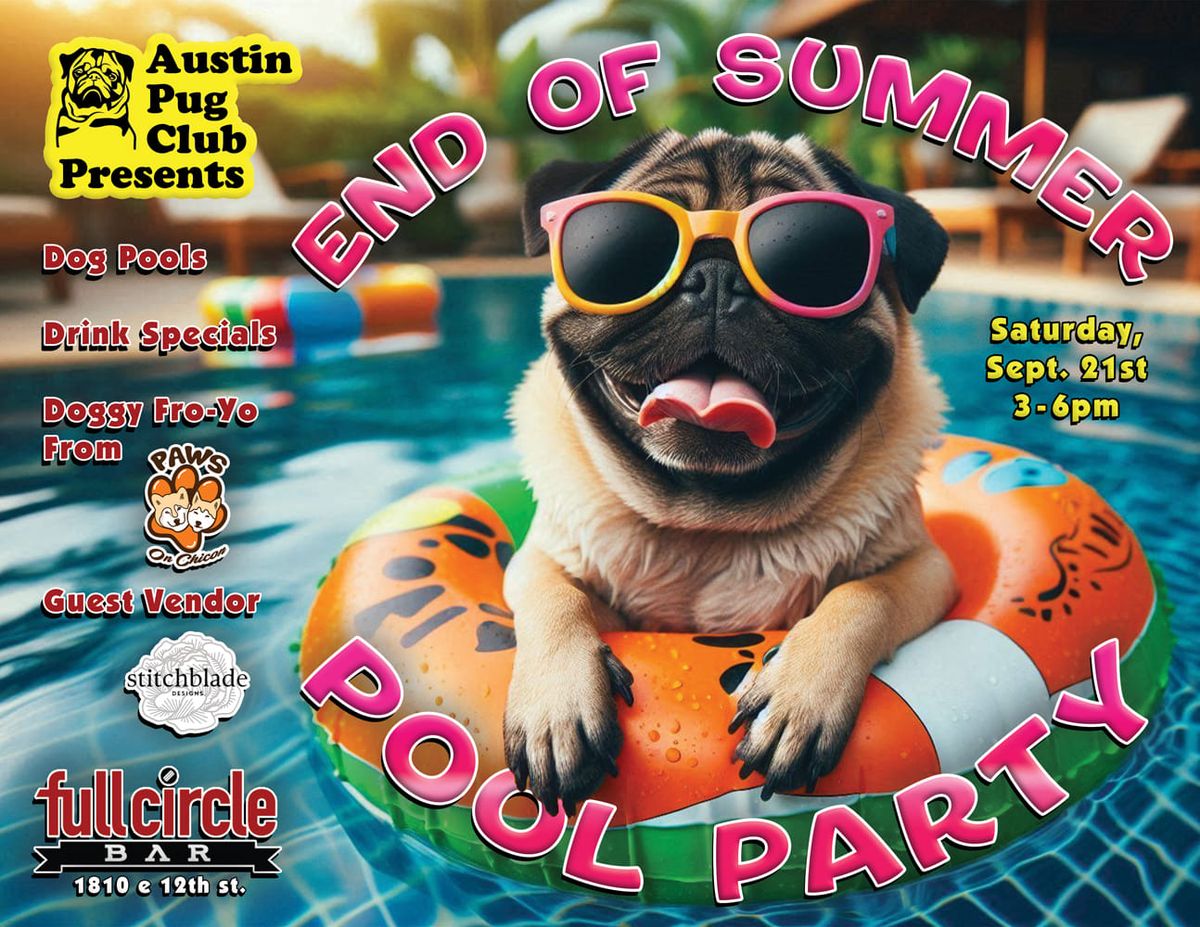 End of Summer Pool Party - September Meetup