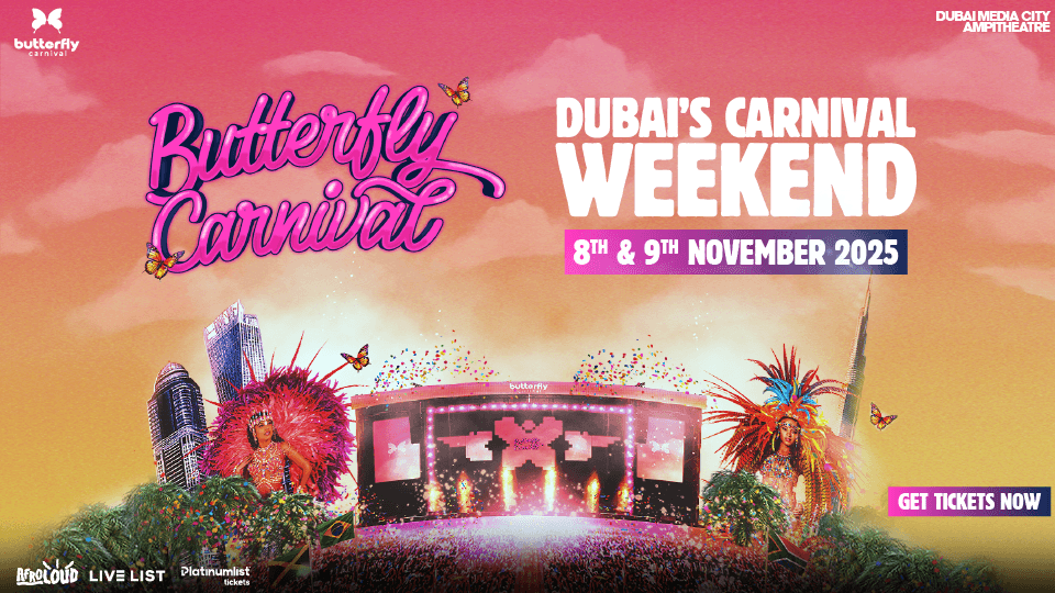 Butterfly Carnival 2025 at Media City Amphitheatre, Dubai