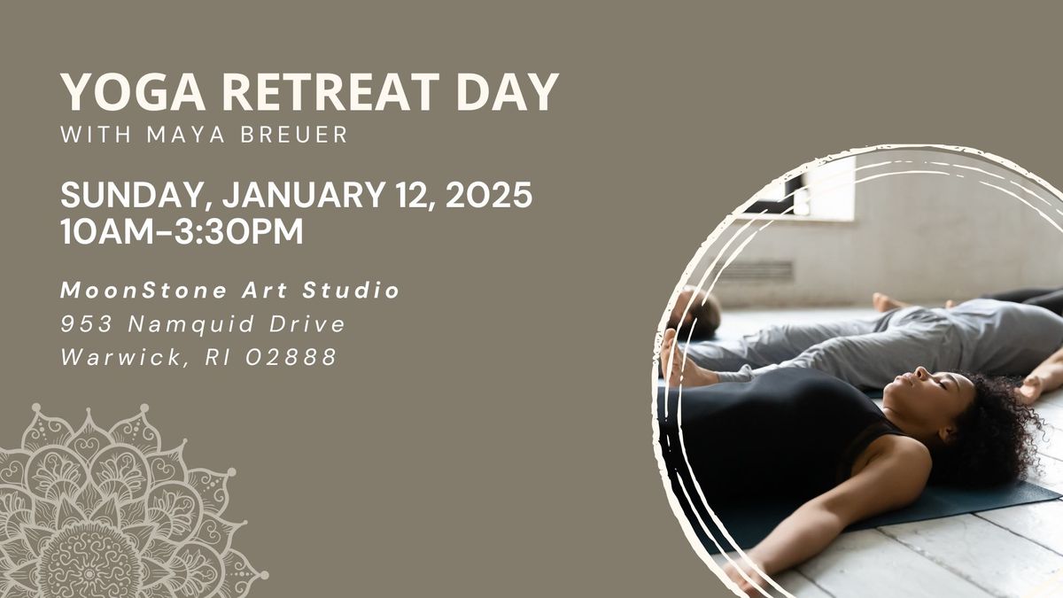 Yoga Retreat Day at MoonStone Art Studio