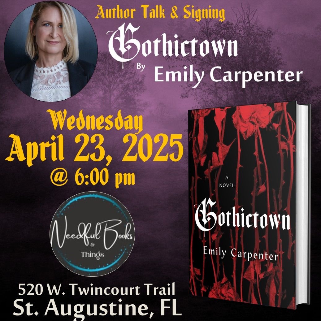 Gothictown Author Talk & Signing with Emily Carpenter