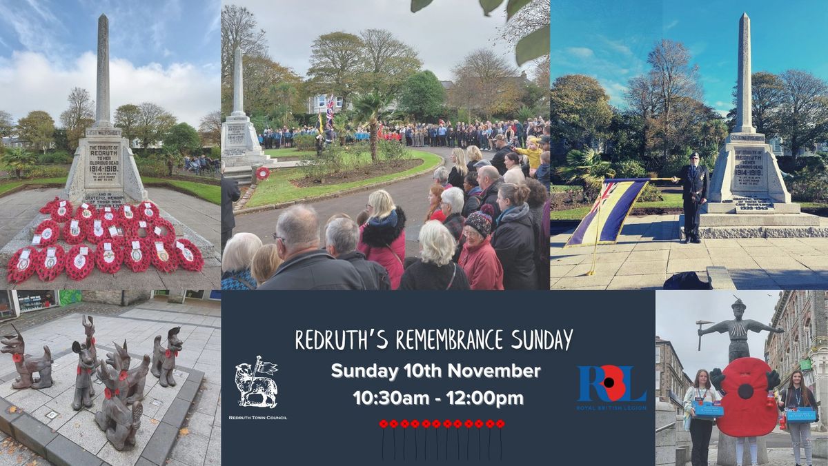 Redruth's Remembrance Sunday 