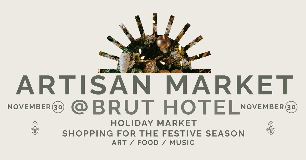 ARTISAN MARKET - SMALL BUSINESS SATURDAY