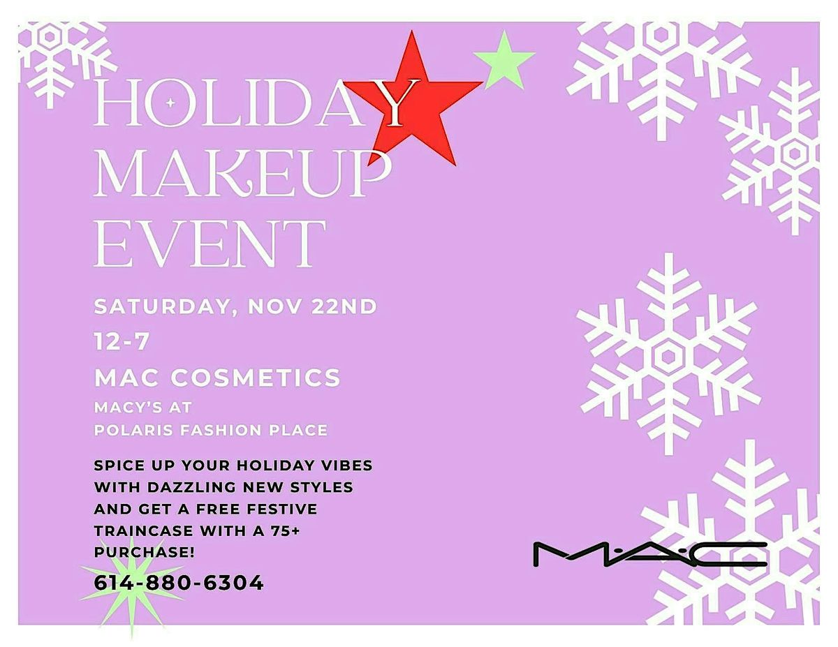 Holiday Makeup Looks Event
