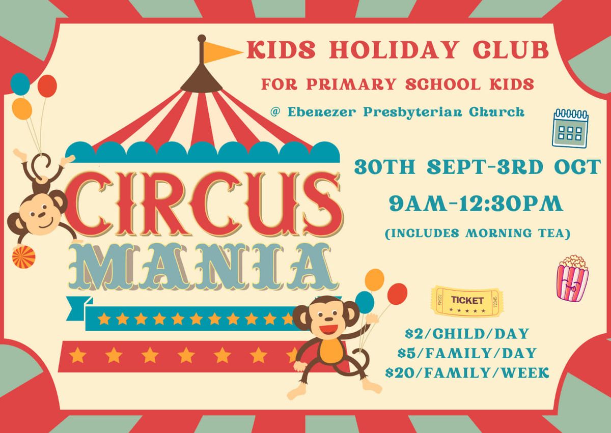 Circus Mania Kids Holiday Club