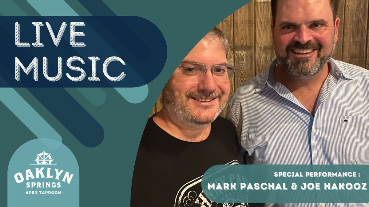 Mark Paschal & Joe Hakooz live @ OSB Salem Street