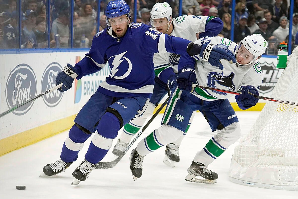 Vancouver Canucks at Tampa Bay Lightning