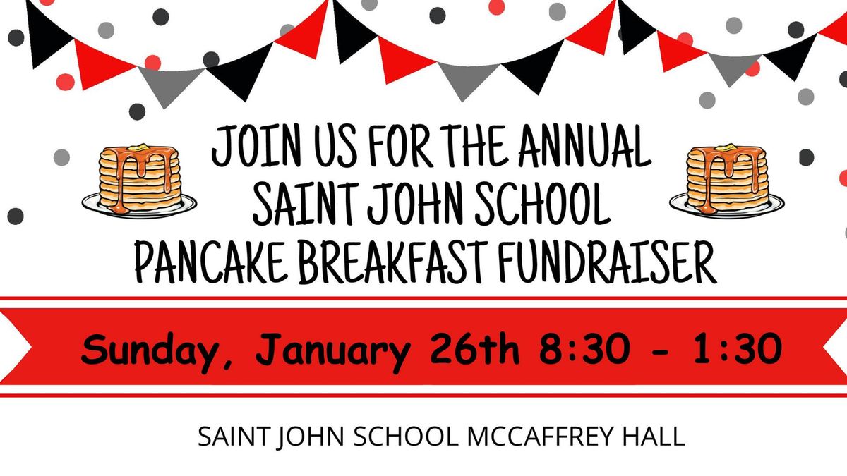 St. John School Community Pancake Breakfast