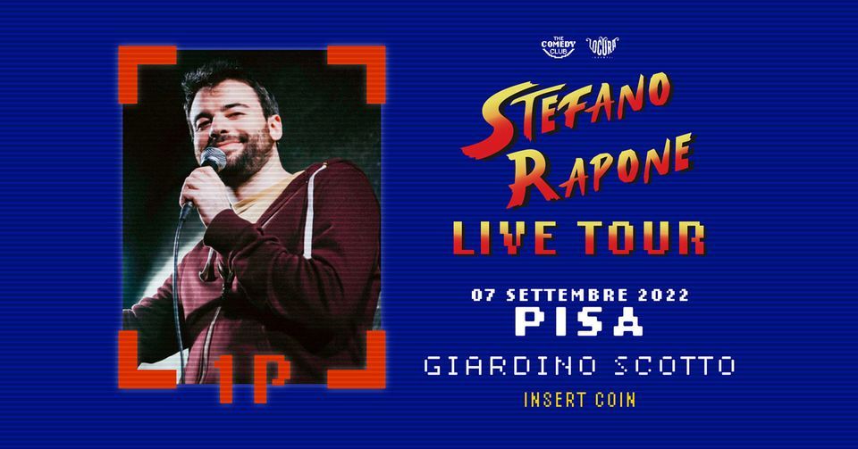Stefano Rapone Live @Pisa | Stand Up Comedy uno