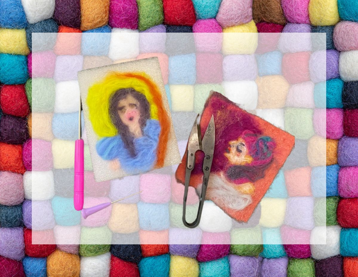 Felted Portraits with Kinley Young