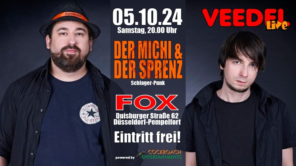 Veedel Live mit Der Michi & der Sprenz