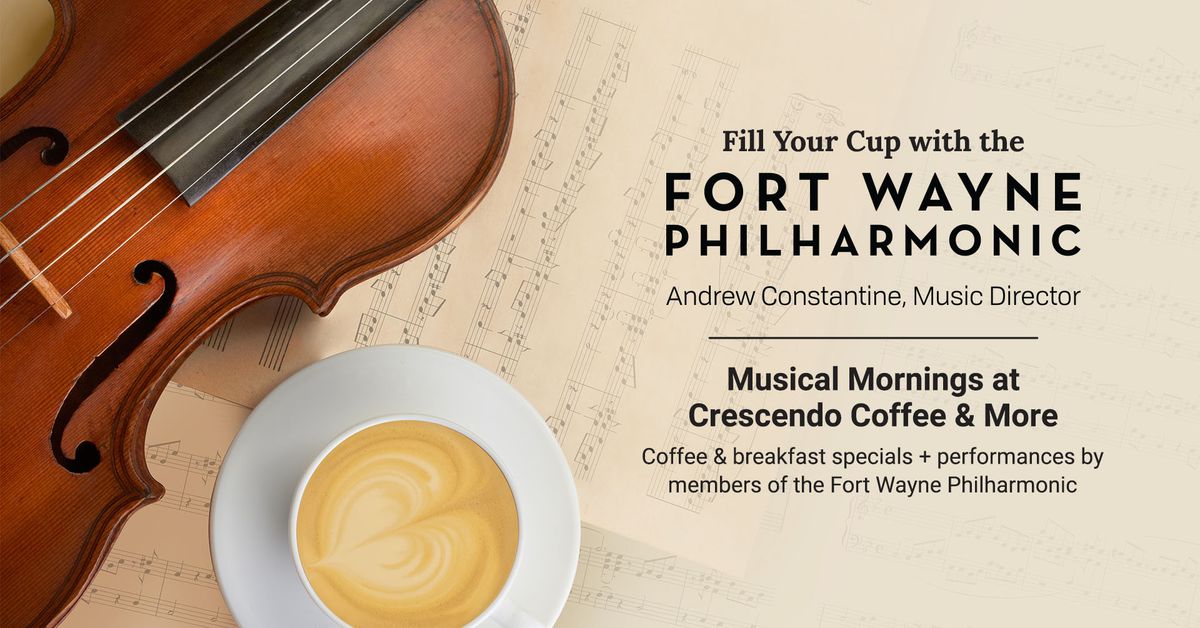 Musical Mornings at Crescendo Coffee & More