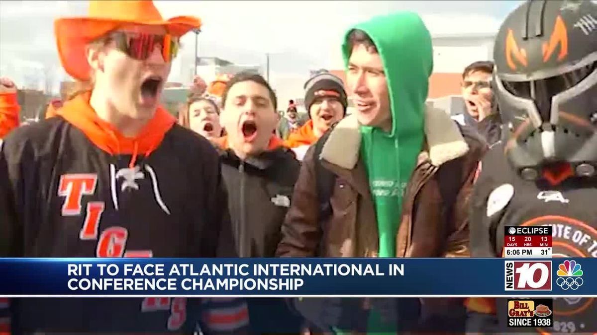 American International Yellow Jackets at Rochester Institute of Technology Tigers Mens Hockey