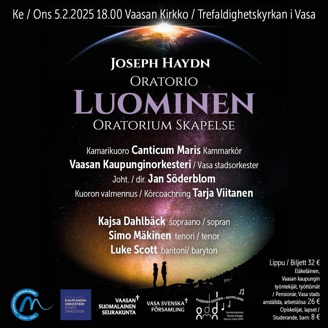 Joseph Haydn: Oratorio Luominen\/ Oratorium Skapelse