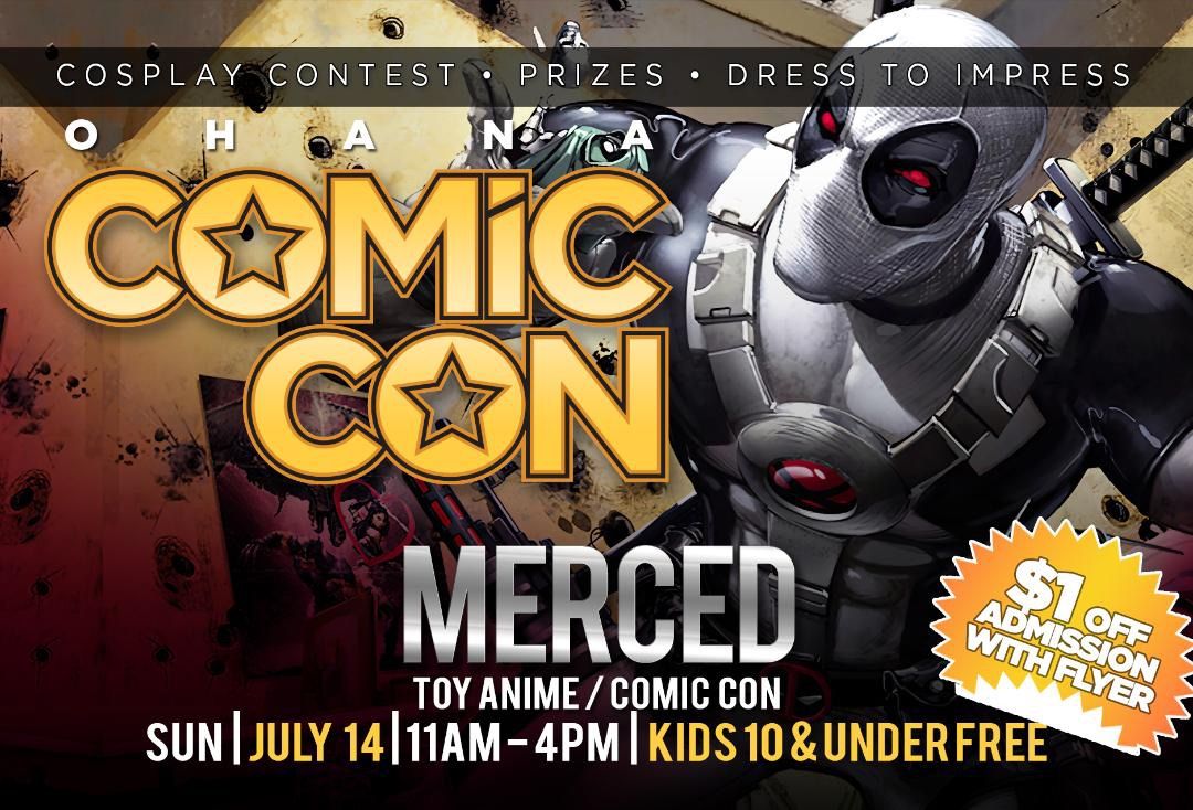Merced Toy-Anime-Comic Con