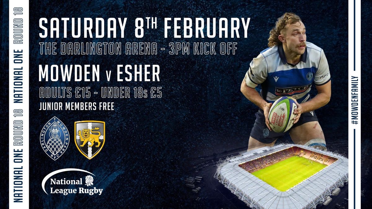 Darlington Mowden Park v Esher