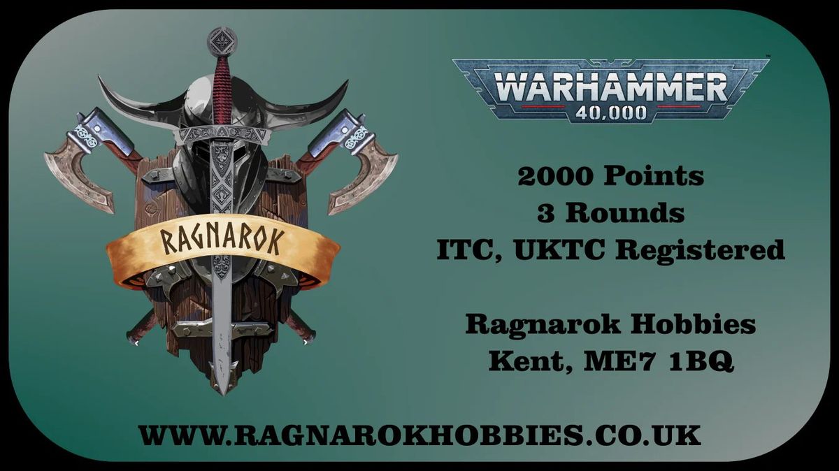 Ragnarok : 40K September RTT