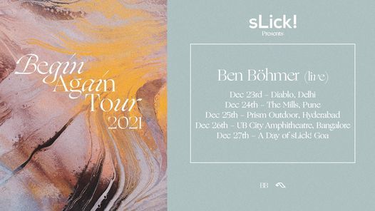 Ben Bohmer (Live) Begin Again Tour - Bangalore