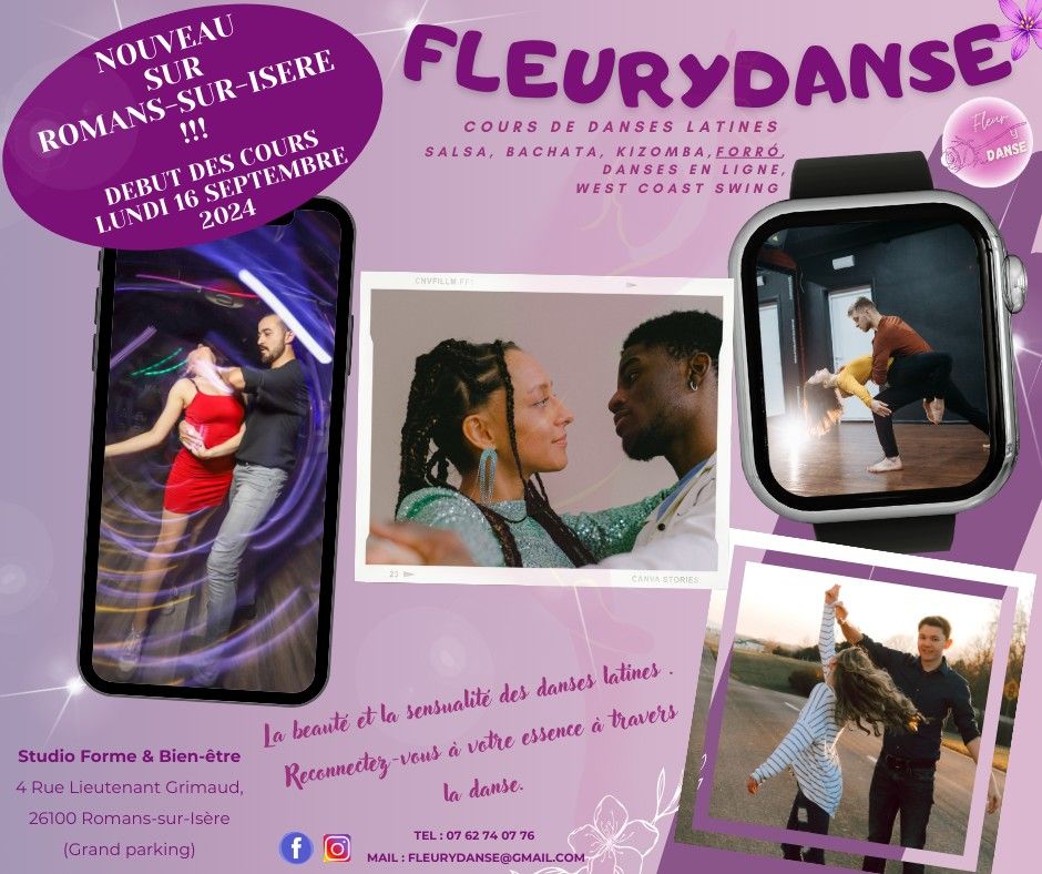 DEBUT DE SAISON FLEURYDANSE - COURS D'ESSAIS