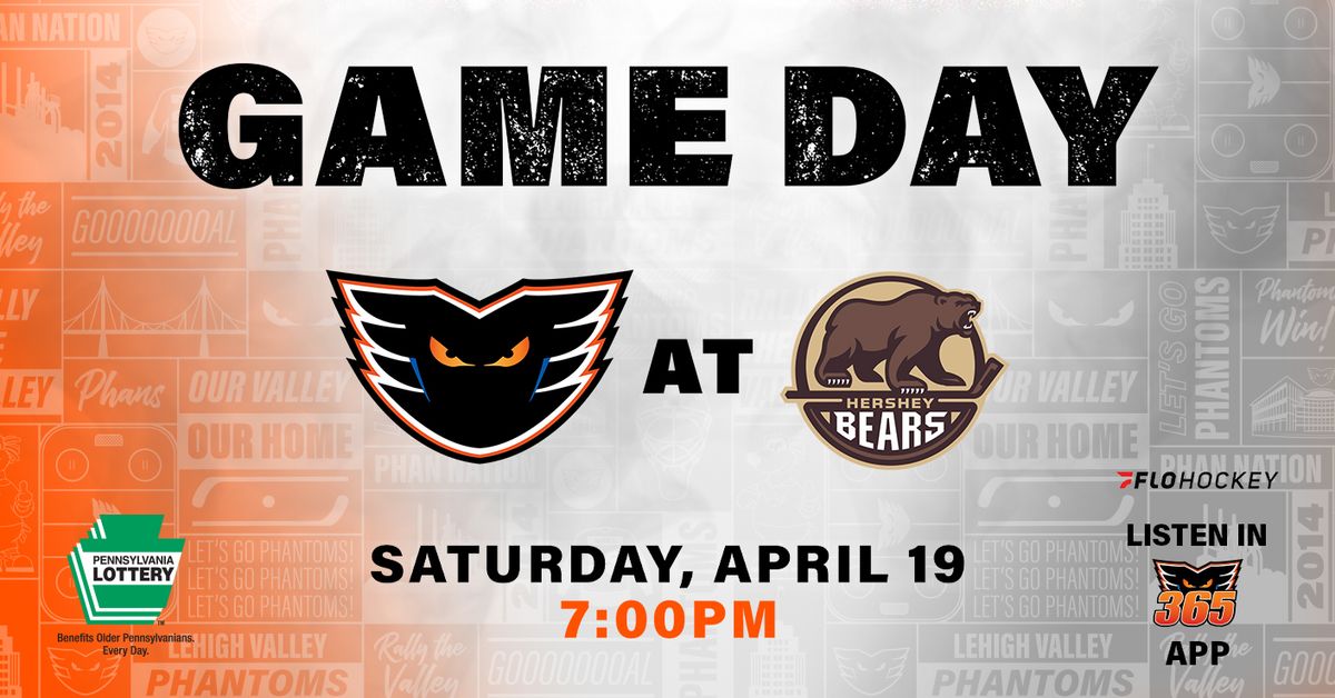 Parking Hershey Bears at Lehigh Valley Phantoms