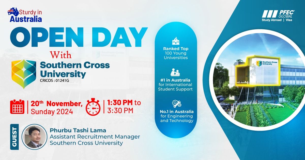 Open Day with Southern Cross University at PFEC Global- Dhanmondi Office 