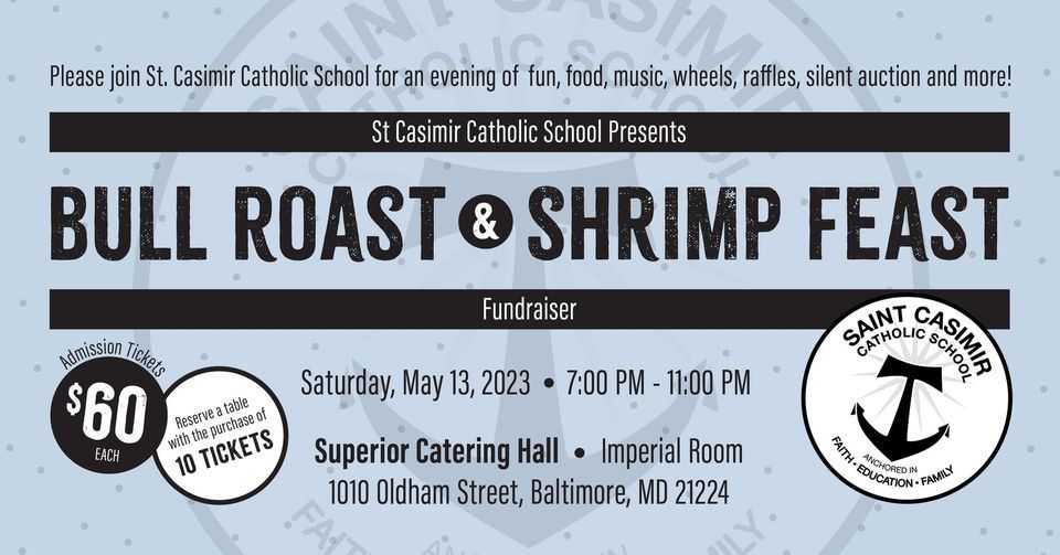 St. Casimir Catholic School Shrimp and Bull Roast 