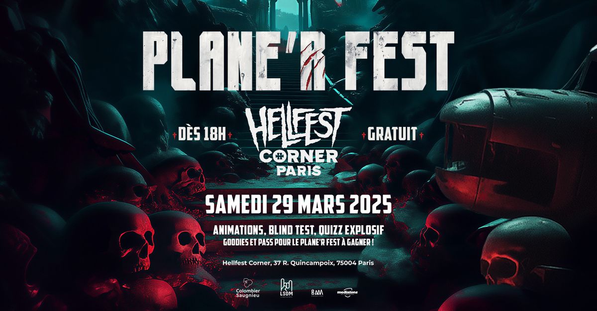 WARM UP PLANE'R FEST AU HELLFEST CORNER | GRATUIT