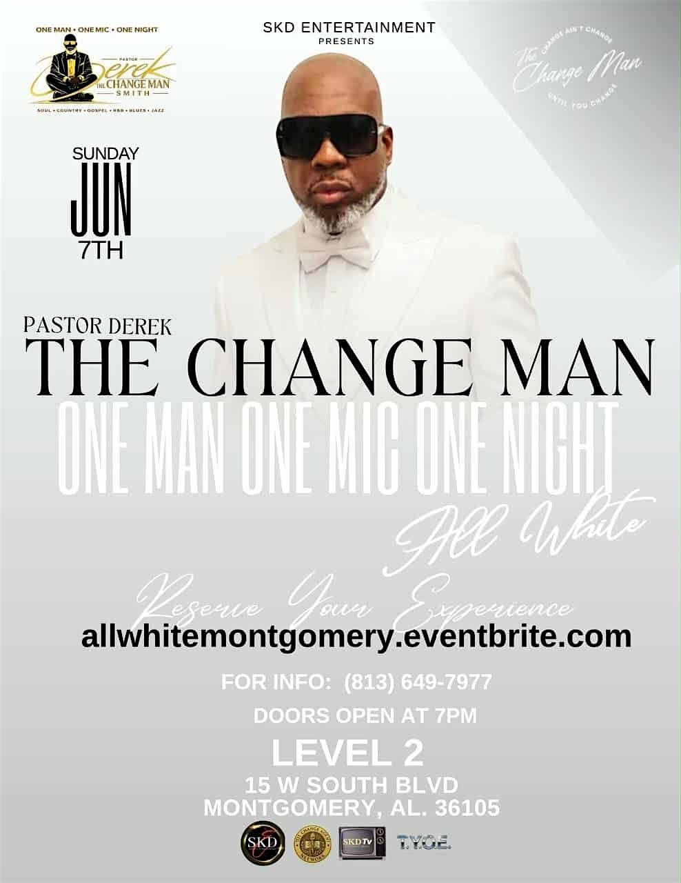 One Man One Mic One Night All White Summer Tour-Montgomery