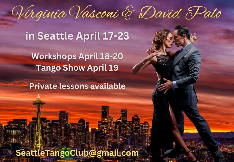 Tango weekend with Virginia Vasconi and David Palo in Seattle