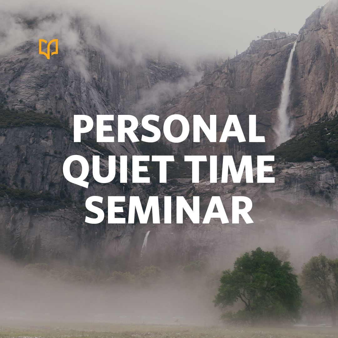 Personal Quiet Time Class