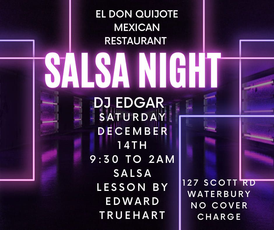 Salsa Saturdays @ Don Quijote' restaurant 